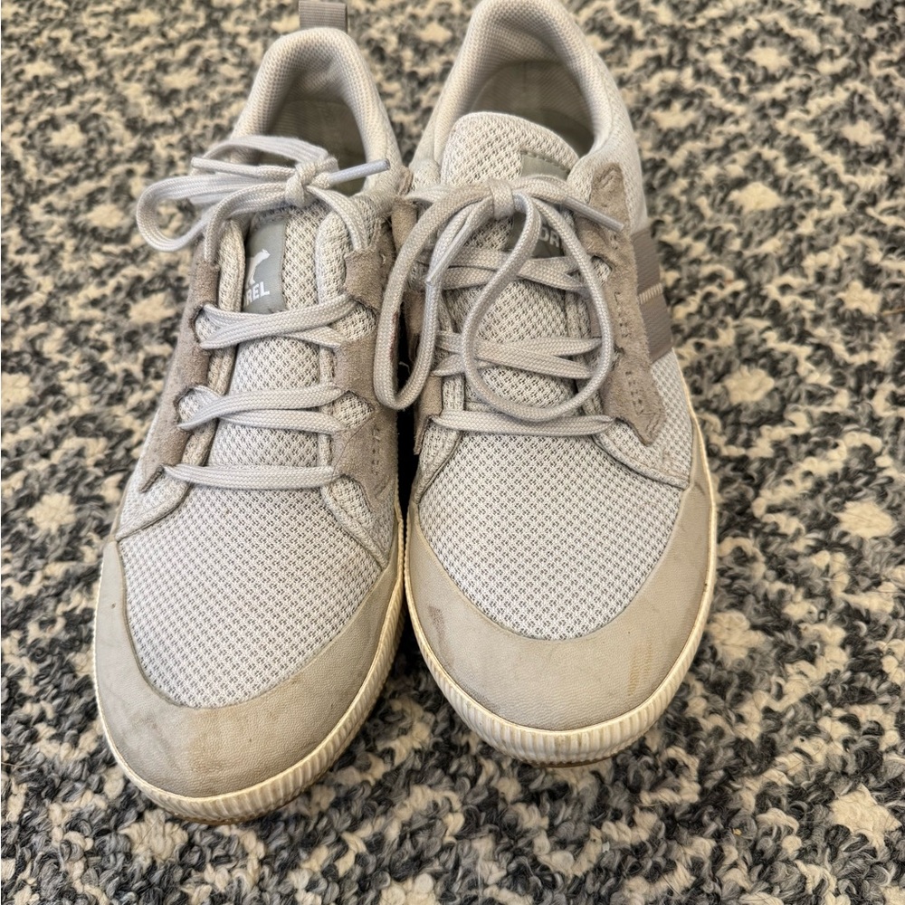 Sorel Light Gray Casual Sneakers
